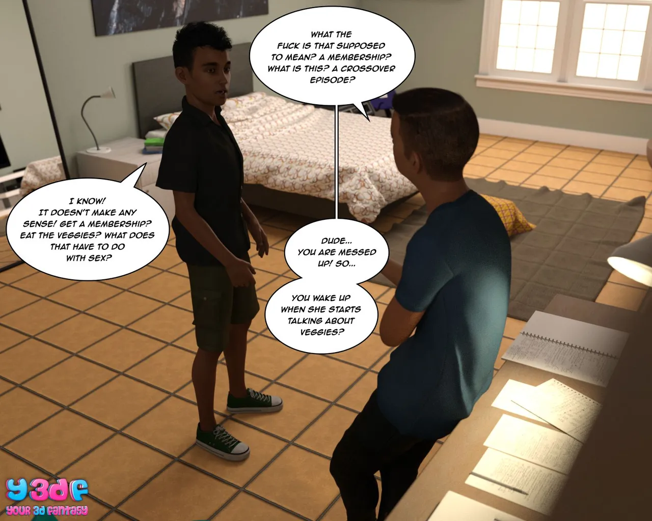 Y3DF The Tan - Chapter 04 English - Image 27