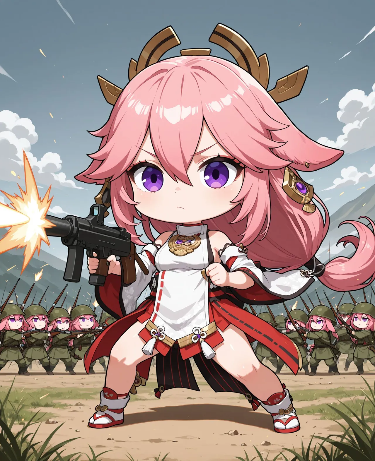 Yae Miko RandomSet 01AI - Image 253