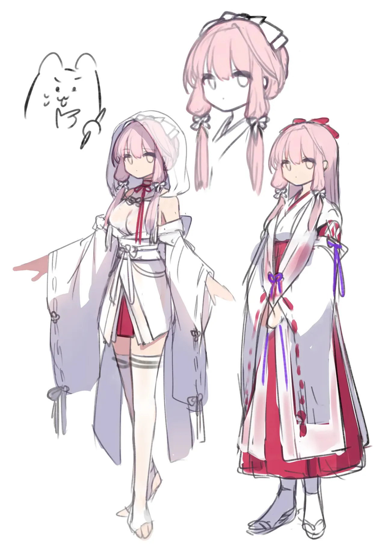 Yajirushi Key Hoshina Meito Oni ni Sasagerareshi Aware na Miko 오니에게 바쳐진 가련한 무녀 Korean - Image 50