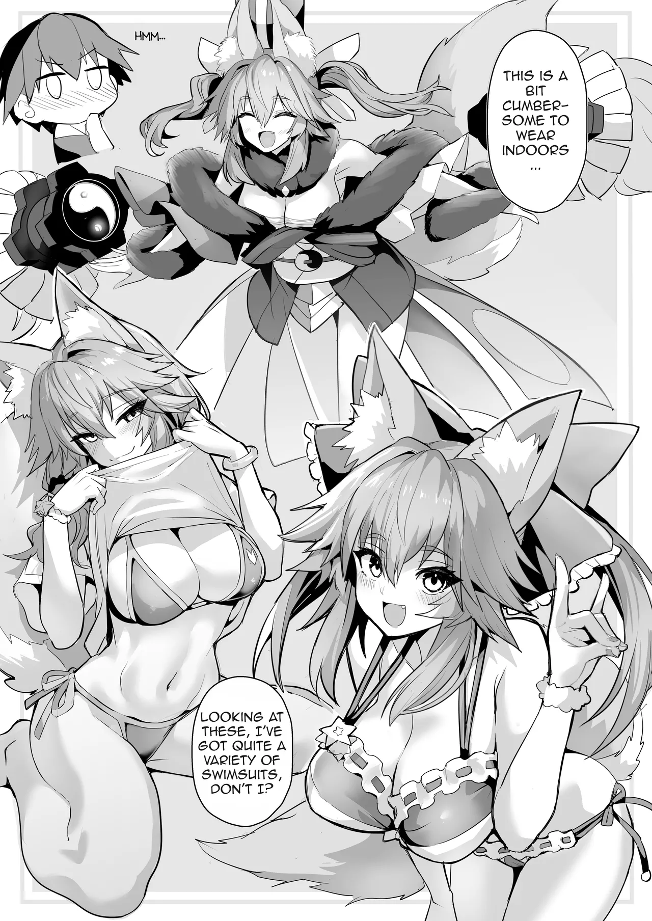 Yamitsuki Honpo Wise Speak Tamamo-san Shichihenge FateExtra English owphoenix Digital - Image 6