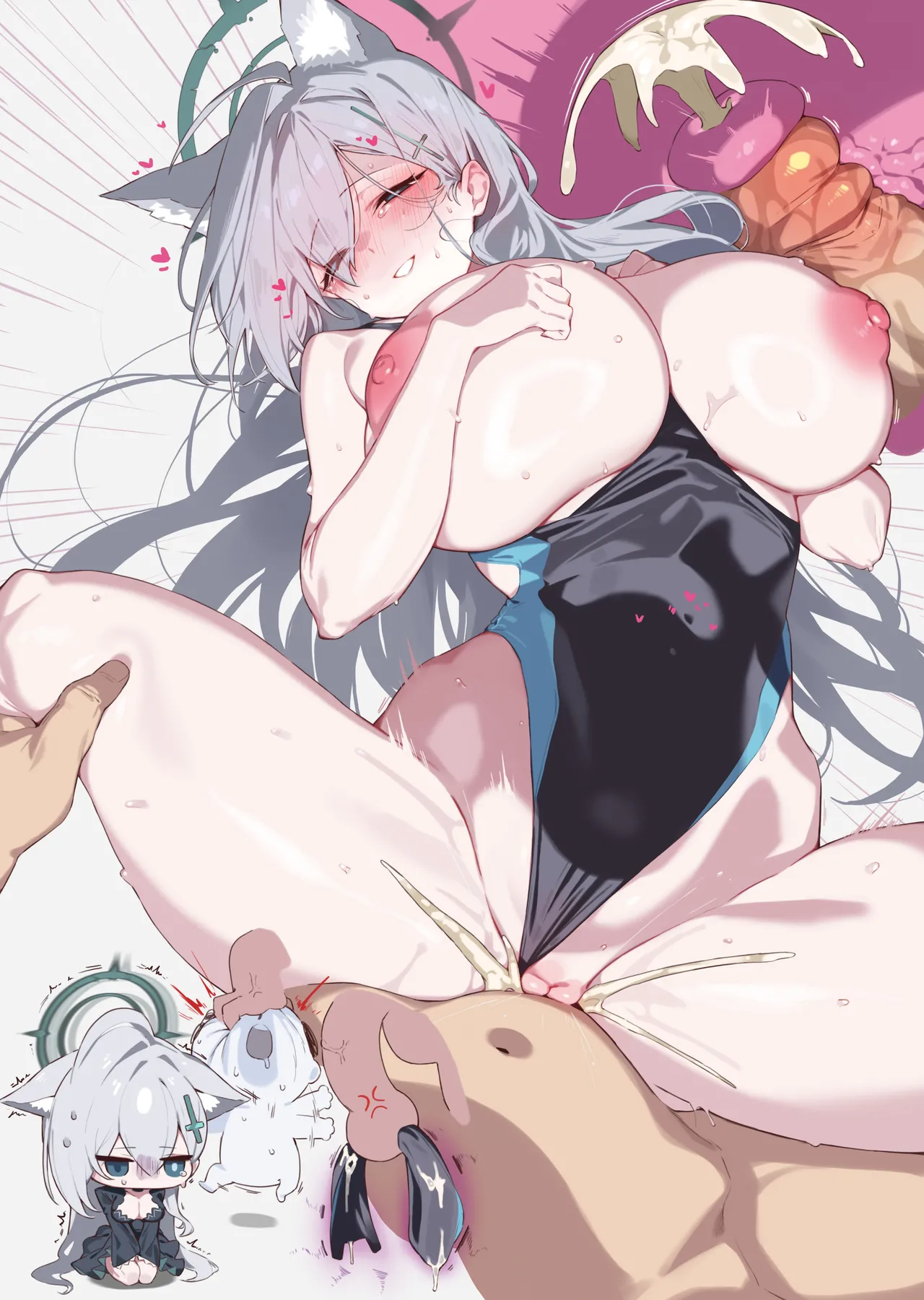 Yanje Sensei, Ima, Tazunete mo ii Blue Archive Chinese 橙山个人汉化 Decensored - Image 10