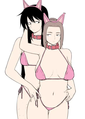YBlndr Ynd Blndr The Wesson siblings dressed in bikini cat girl attire for my amusement - Page 26