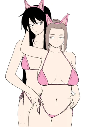 YBlndr Ynd Blndr The Wesson siblings dressed in bikini cat girl attire for my amusement - Page 27
