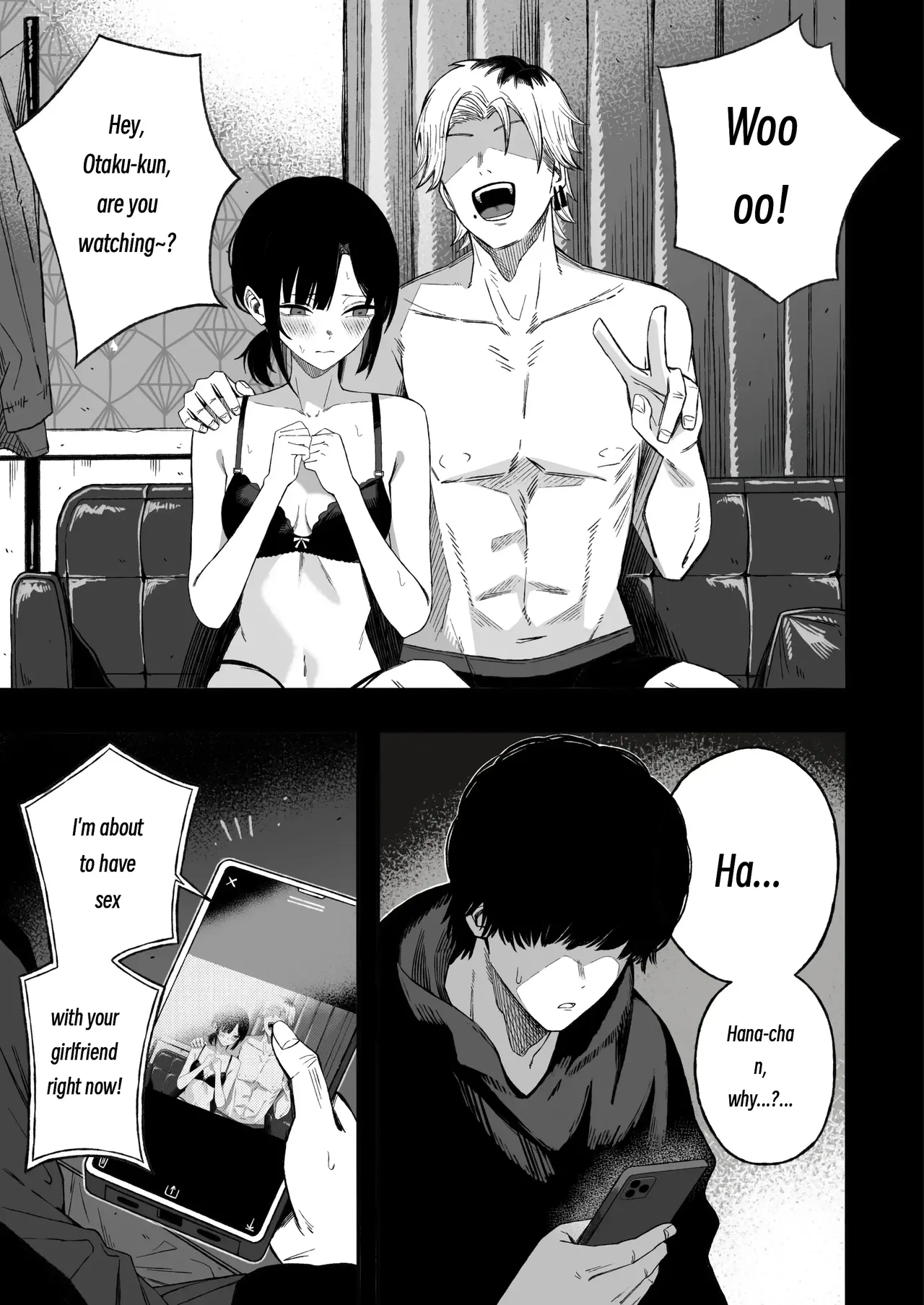 Yofukashi no Heya Yonayona Turning a Cuckolder into a Girl MTL - Image 2