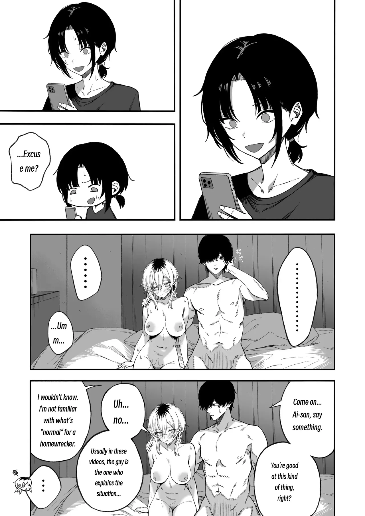 Yofukashi no Heya Yonayona Turning a Cuckolder into a Girl MTL - Image 55