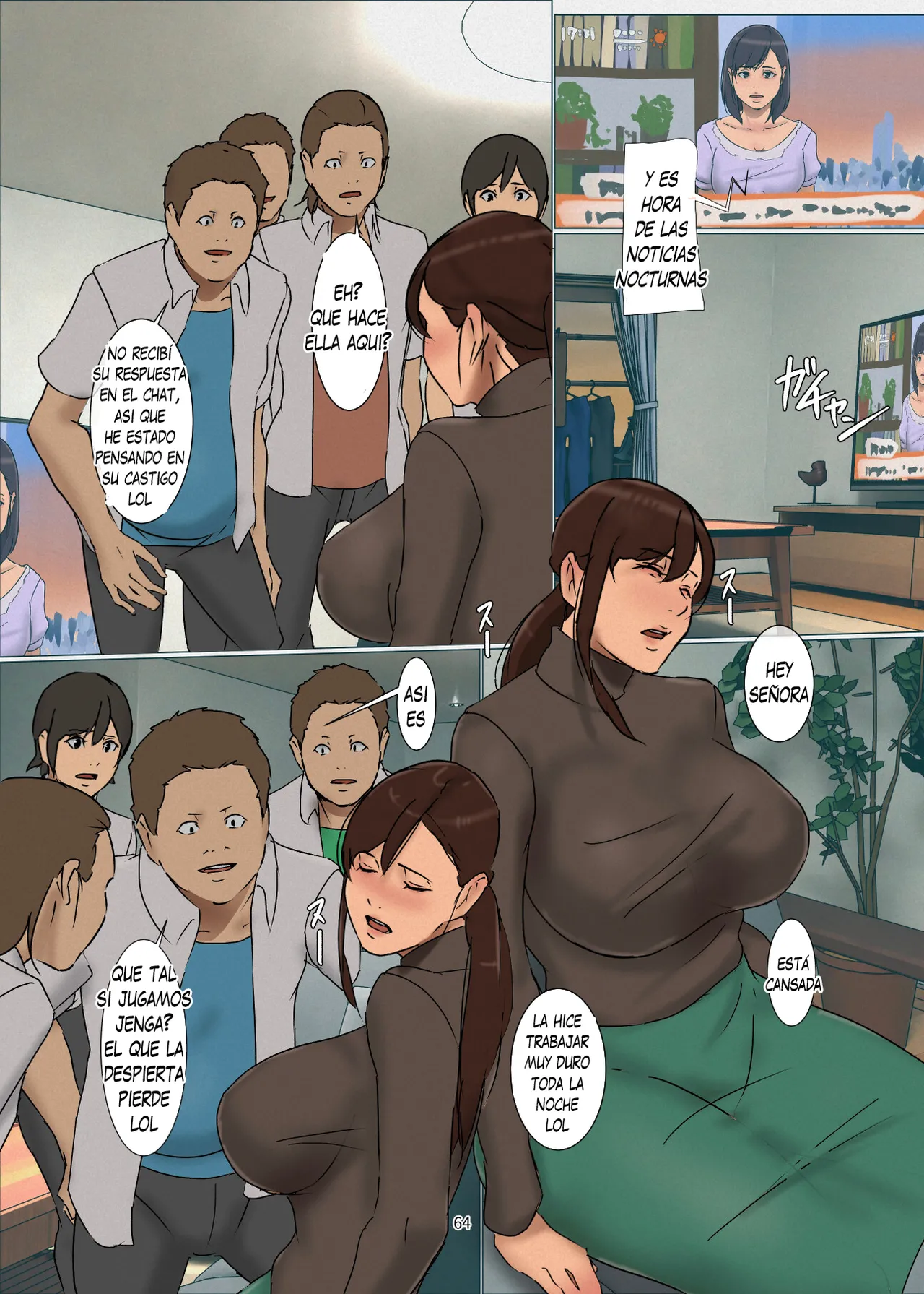 Yojouhan Shobou Ikenie no Haha 5 Spanish - Image 64