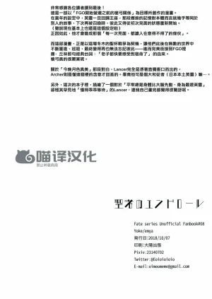 Yoke emya Seisya no Endororu FateGrand OrderChinese - Page 61