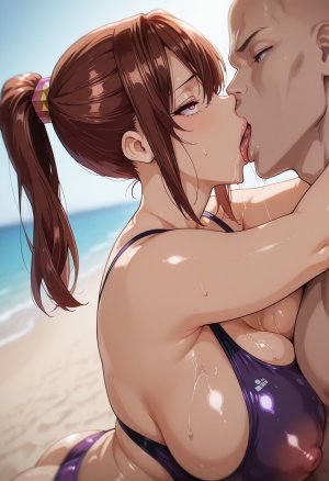 Yoruneko Hisato Azuma in a swimsuit NTR Patreon - Page 10