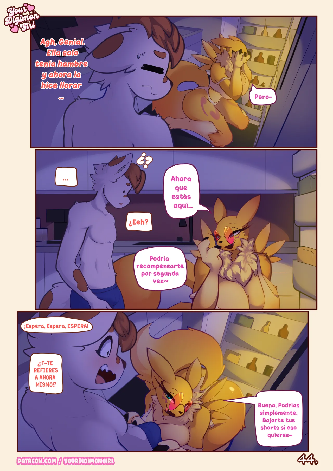 YourDigimonGirl How 2 hide your Renamon Ongoing Spanish Kamus2001 - Image 46