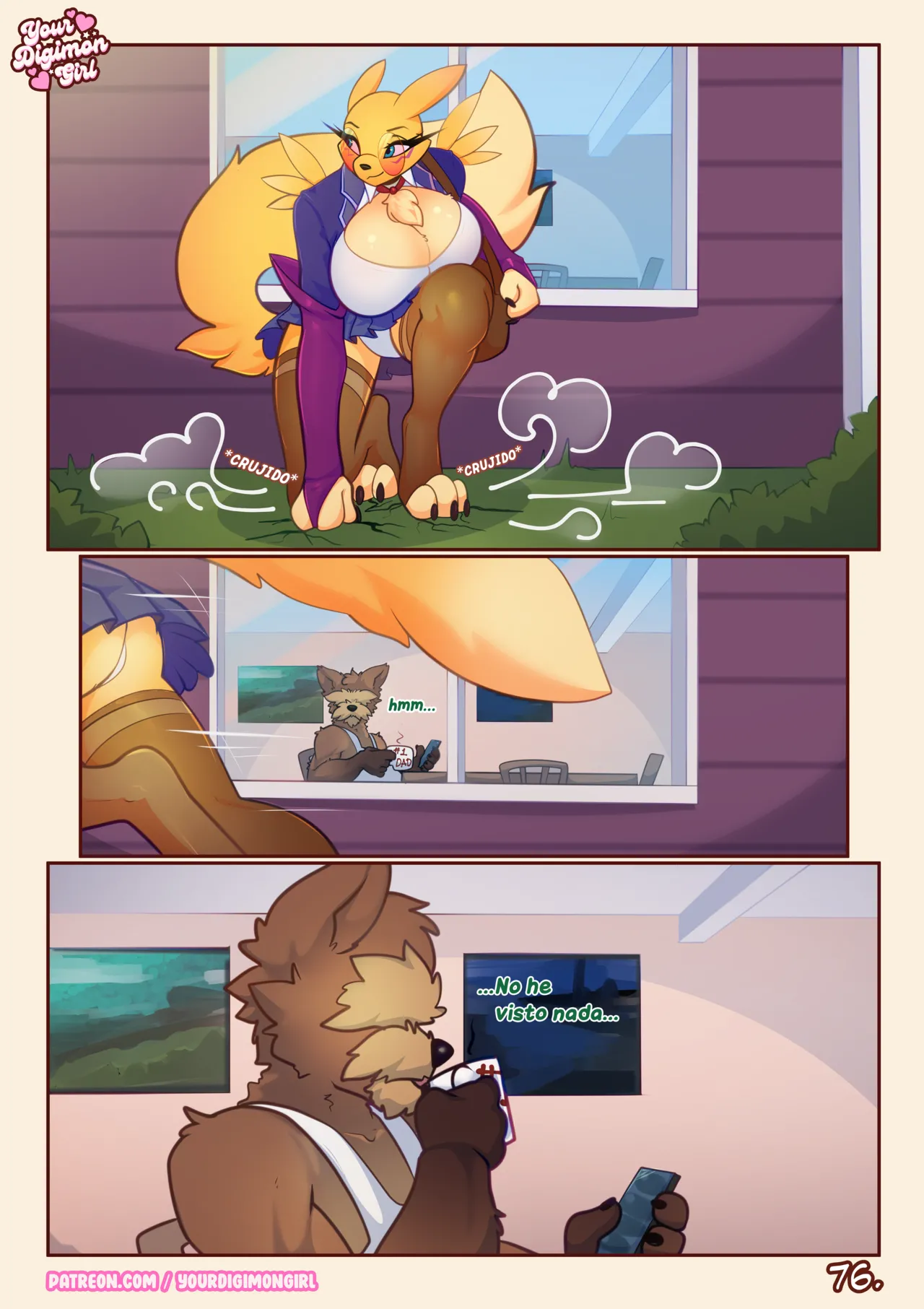 YourDigimonGirl How 2 hide your Renamon Ongoing Spanish Kamus2001 - Image 78