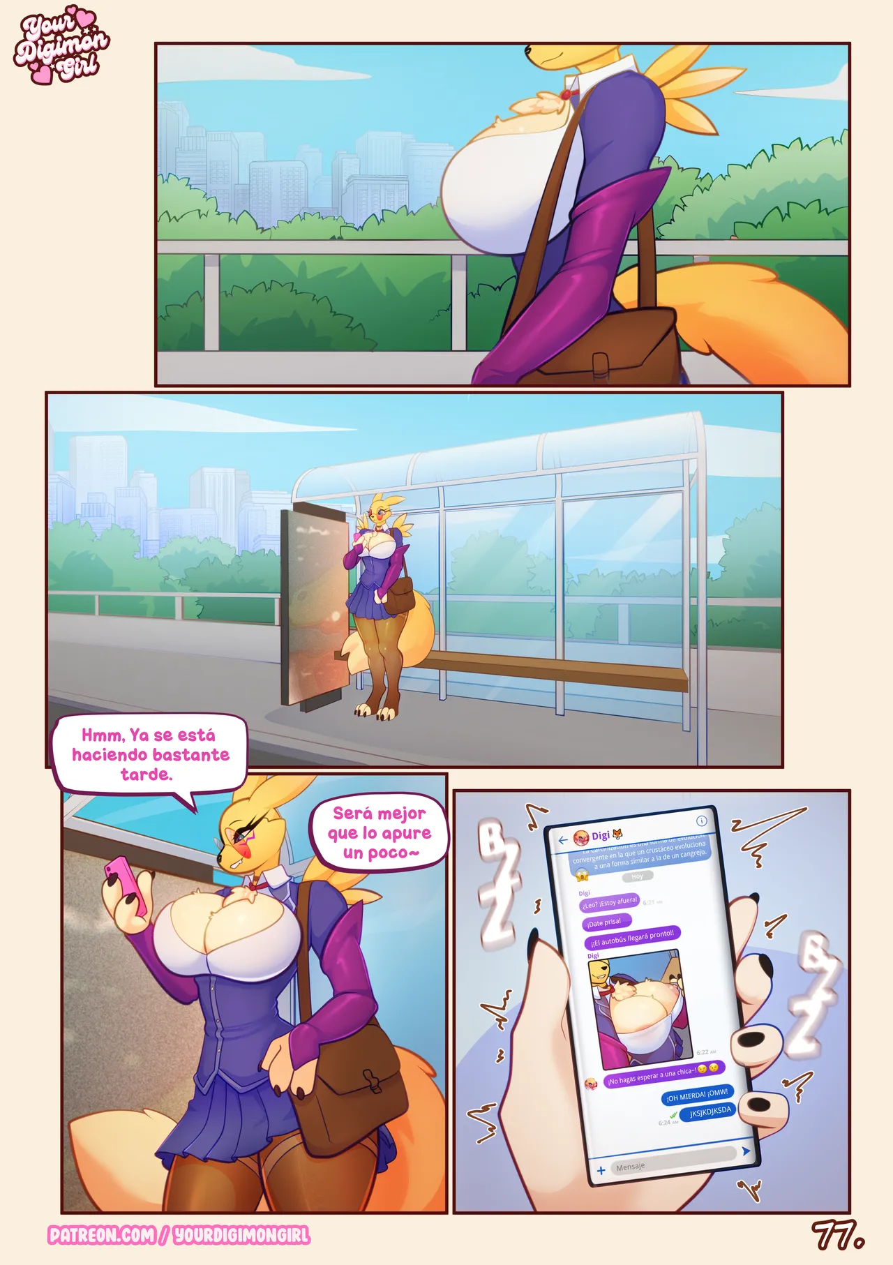 YourDigimonGirl How 2 hide your Renamon Ongoing Spanish Kamus2001 - Image 79