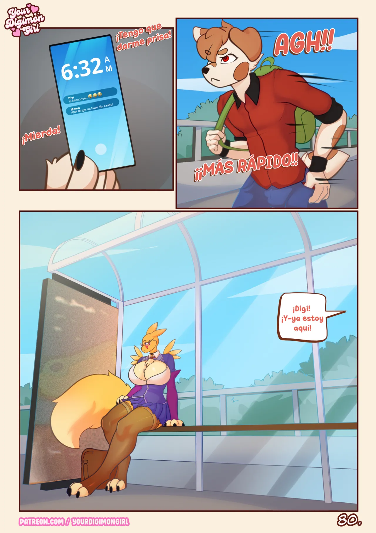 YourDigimonGirl How 2 hide your Renamon Ongoing Spanish Kamus2001 - Image 82