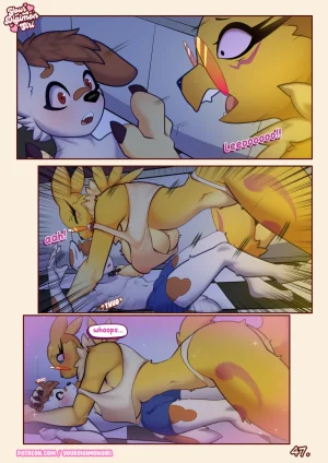 YourDigimonGirl How 2 hide your Renamon Ongoing - Page 49