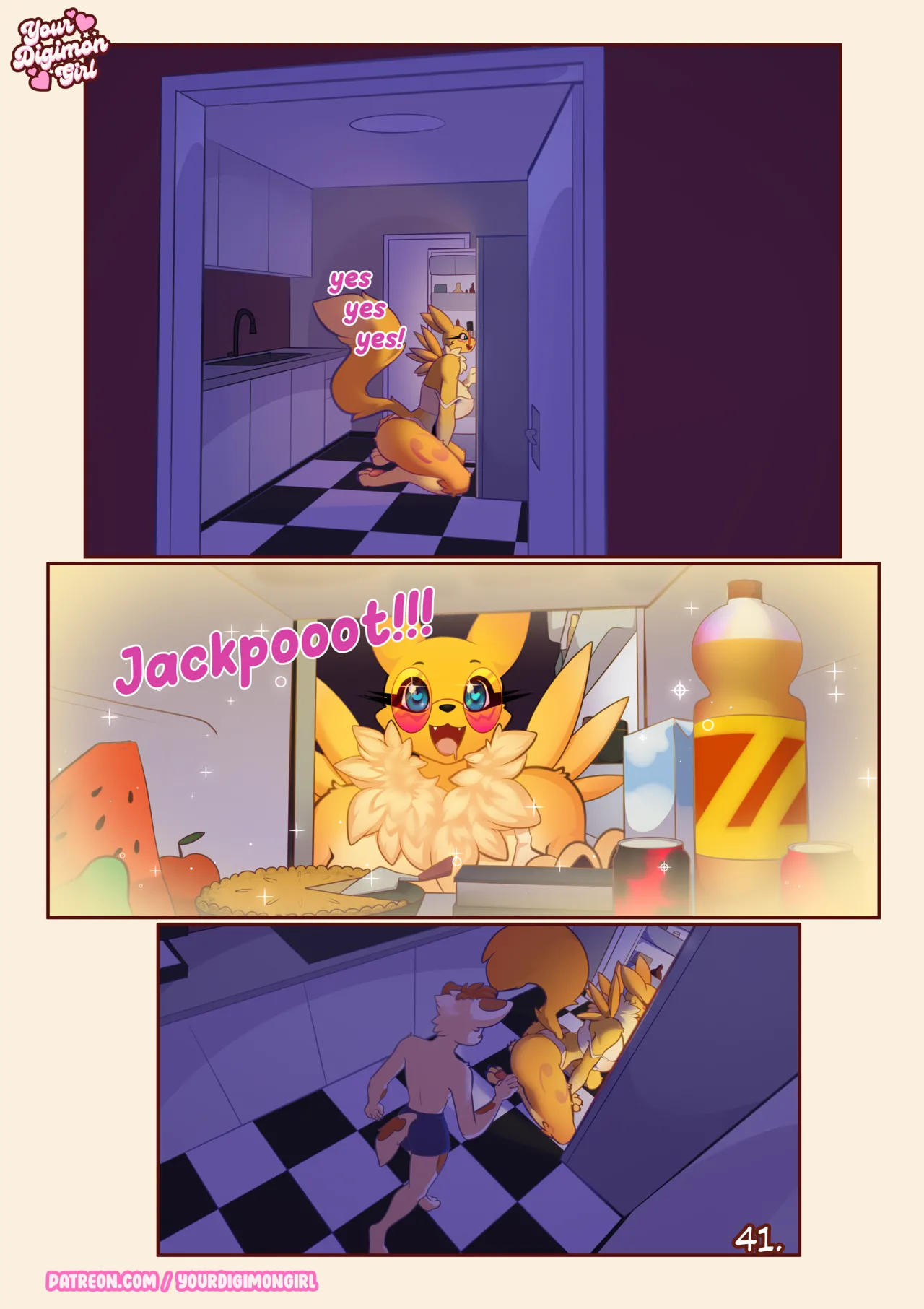 YourDigimonGirl How 2 hide your Renamon Ongoing - Image 43