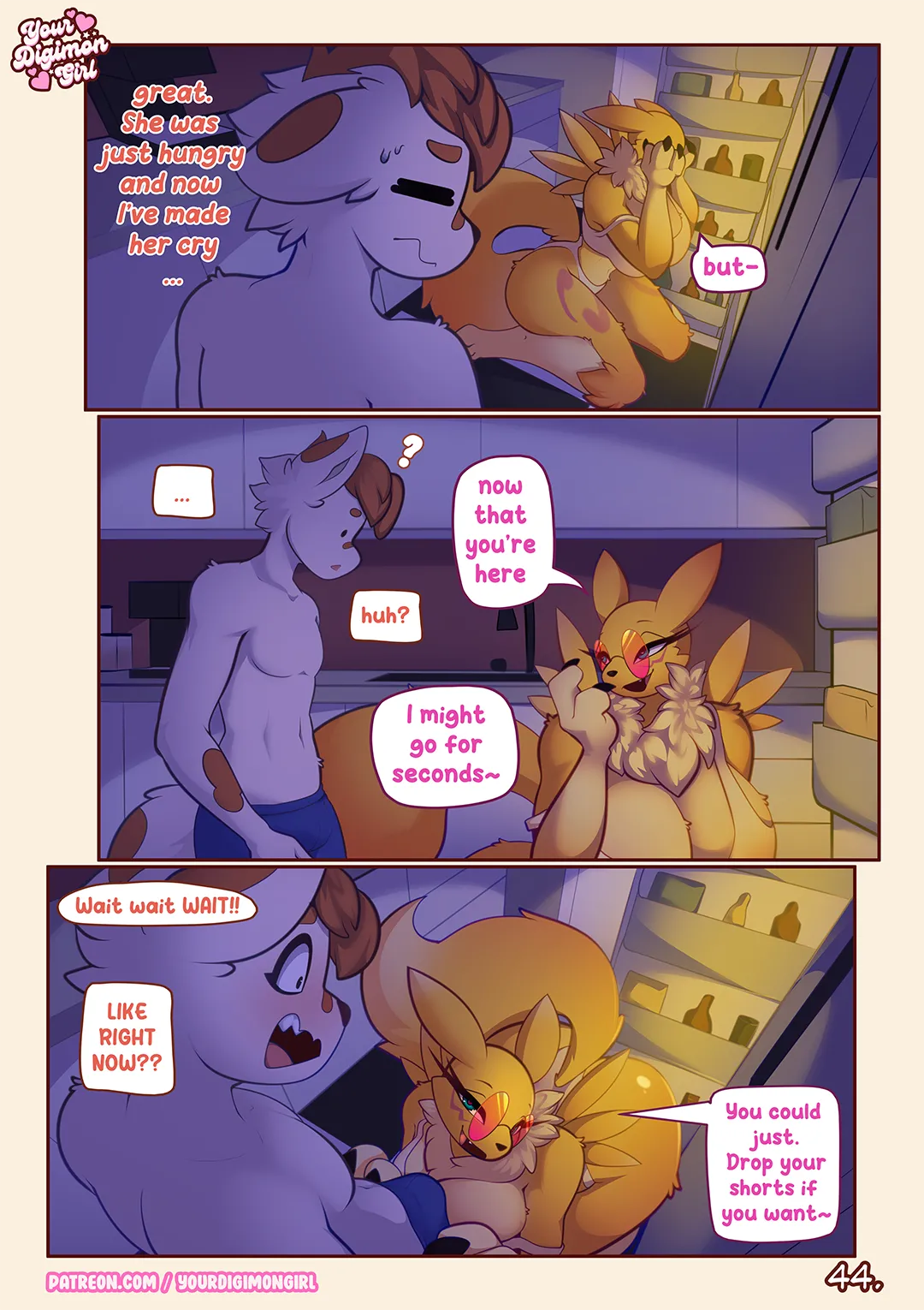 YourDigimonGirl How 2 hide your Renamon Ongoing - Image 46