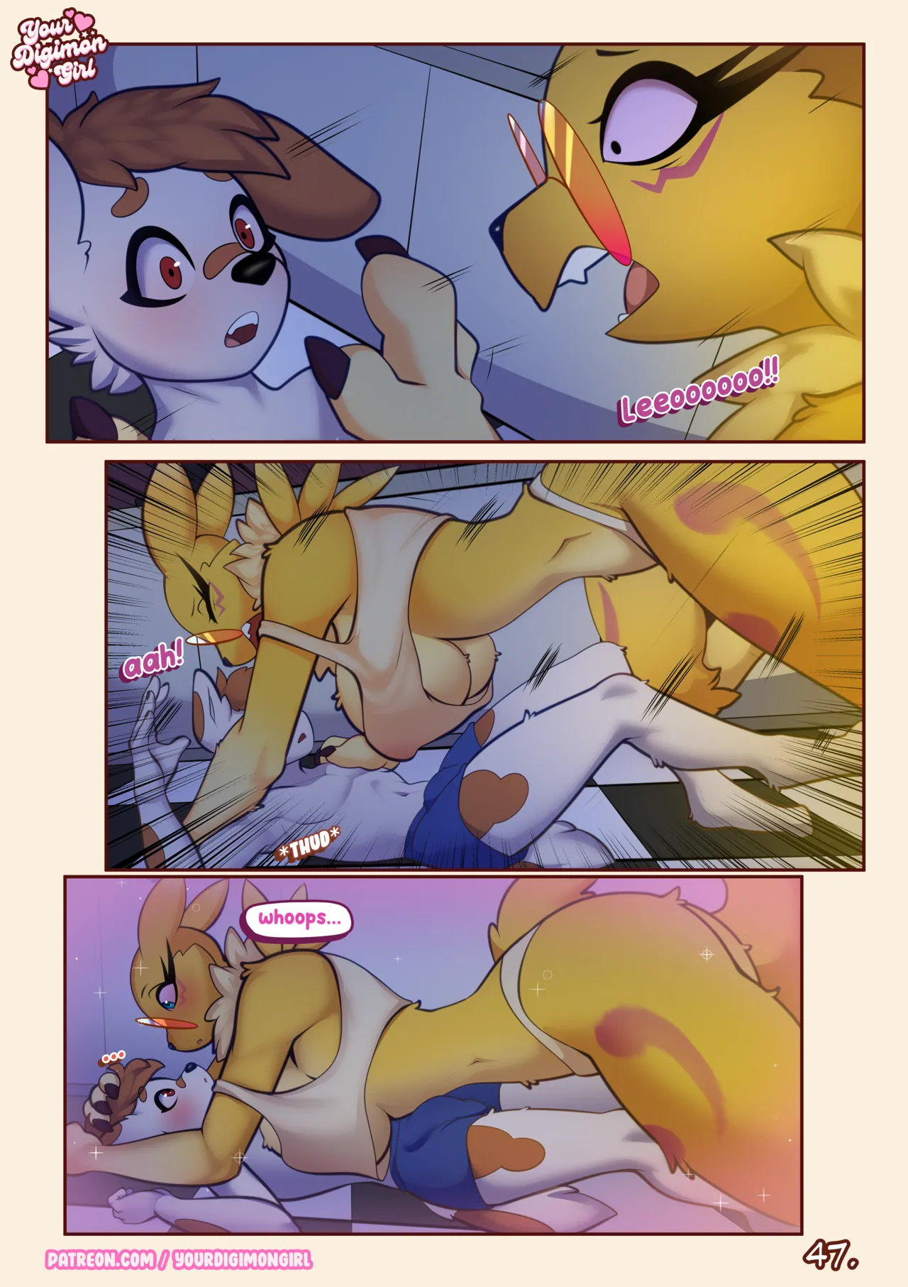 YourDigimonGirl How 2 hide your Renamon Ongoing - Image 49