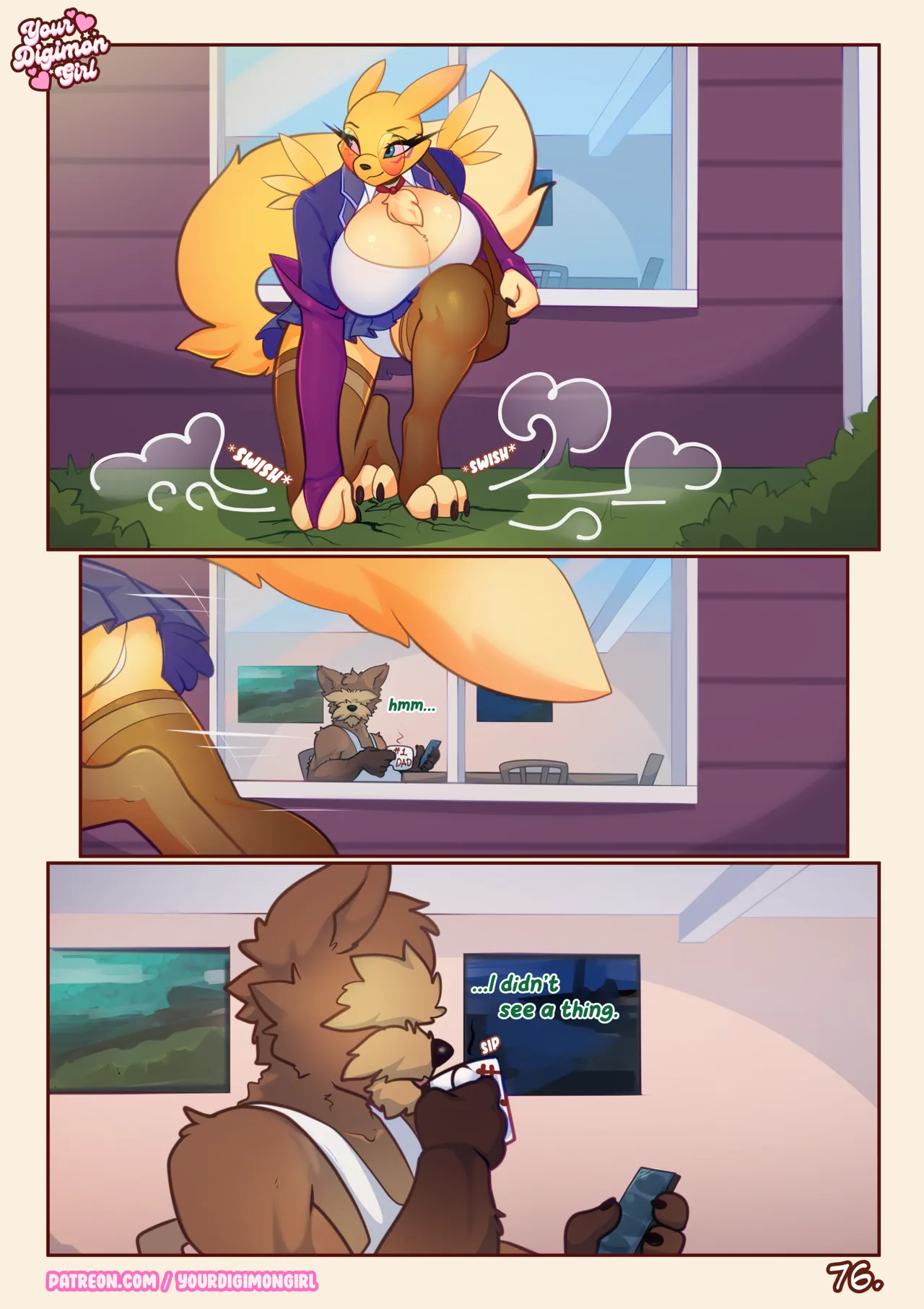 YourDigimonGirl How 2 hide your Renamon Ongoing - Image 78
