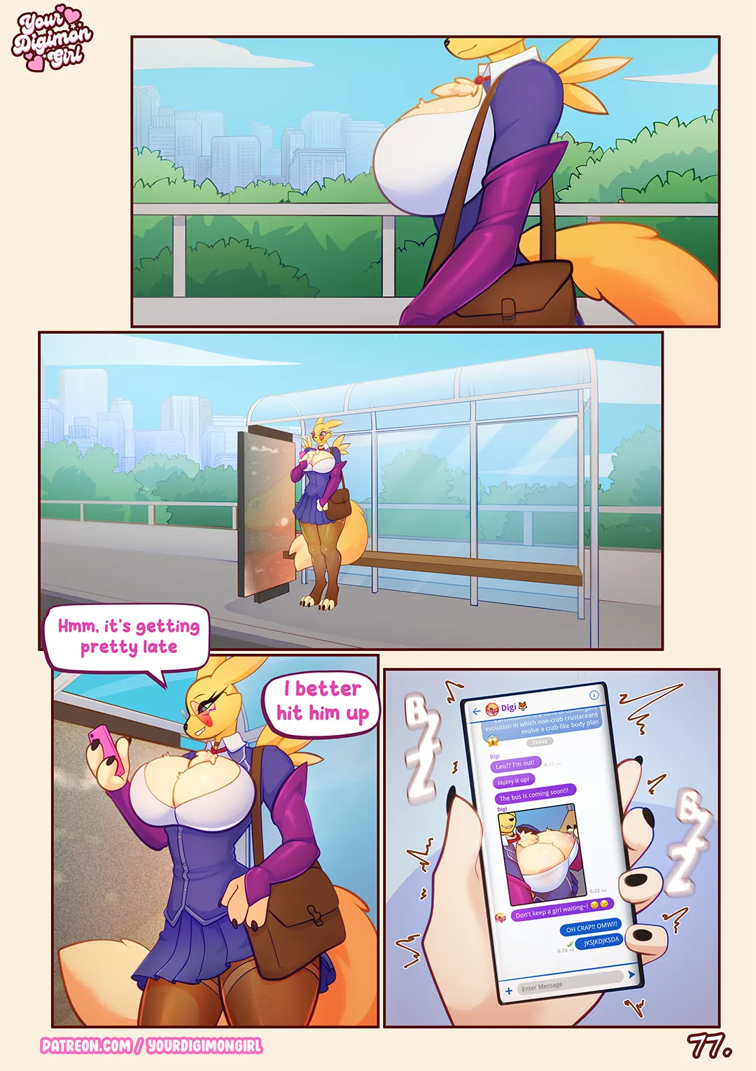 YourDigimonGirl How 2 hide your Renamon Ongoing - Image 79