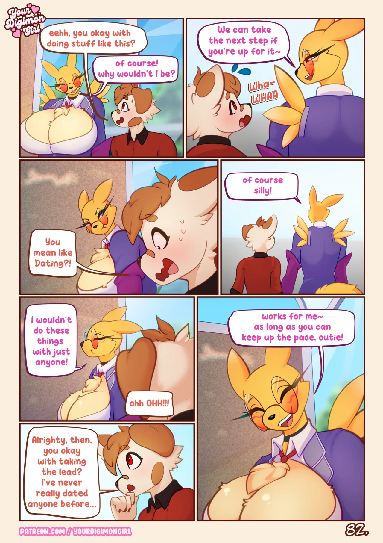YourDigimonGirl How 2 hide your Renamon Ongoing - Image 84
