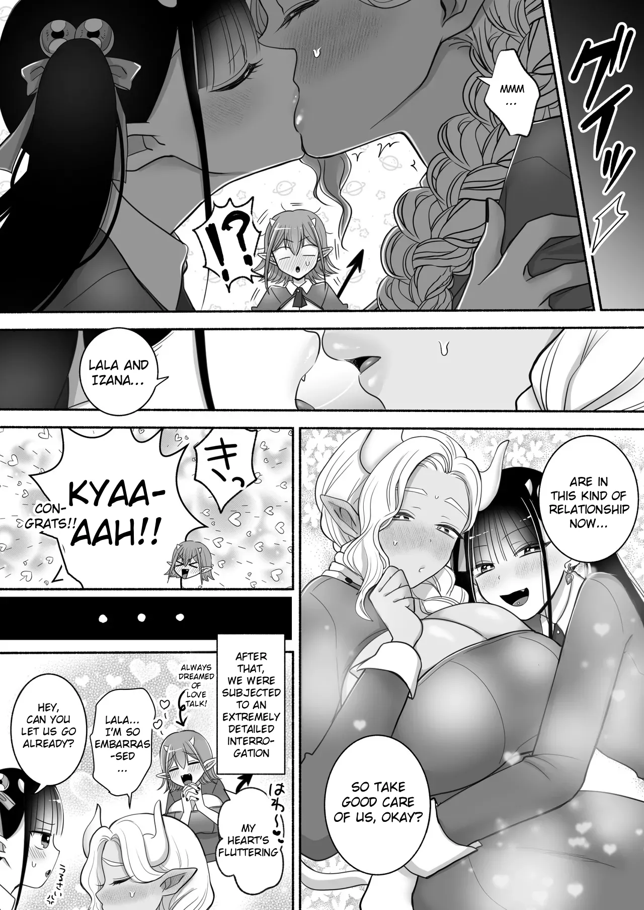 Yu-League Yusuri Yuri de Succubus 3 Hey, I want to be more than just childhood friends - Image 69