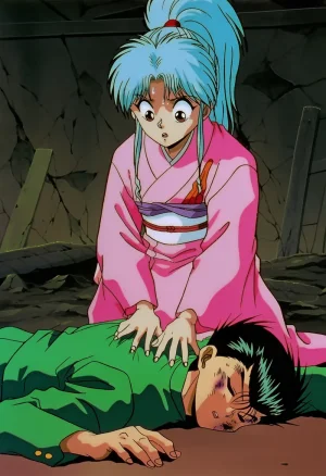 牡丹你以为你也是战力吗幽助打输你只会被大家强奸Yu Yu HakushoAI - Page 24