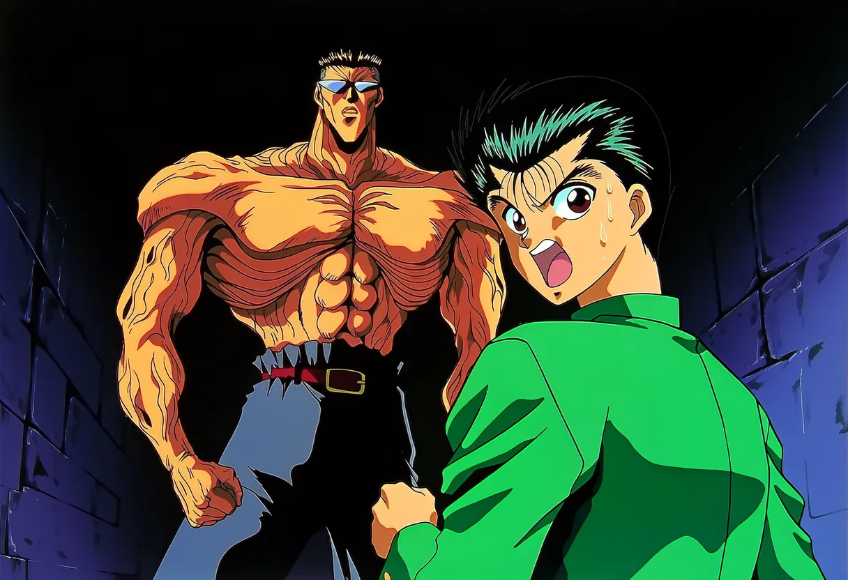 牡丹你以为你也是战力吗幽助打输你只会被大家强奸Yu Yu HakushoAI - Image 15