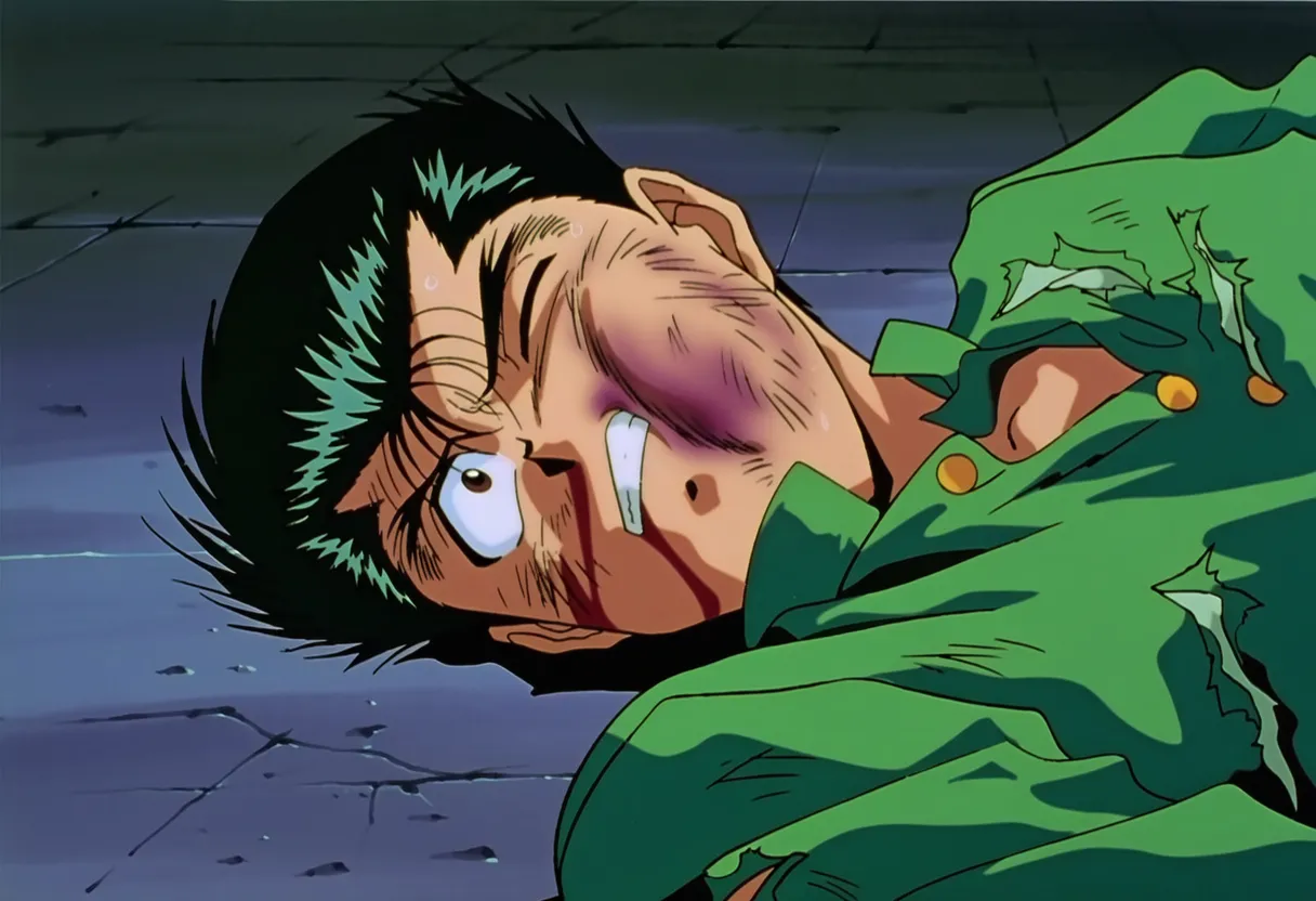 牡丹你以为你也是战力吗幽助打输你只会被大家强奸Yu Yu HakushoAI - Image 22