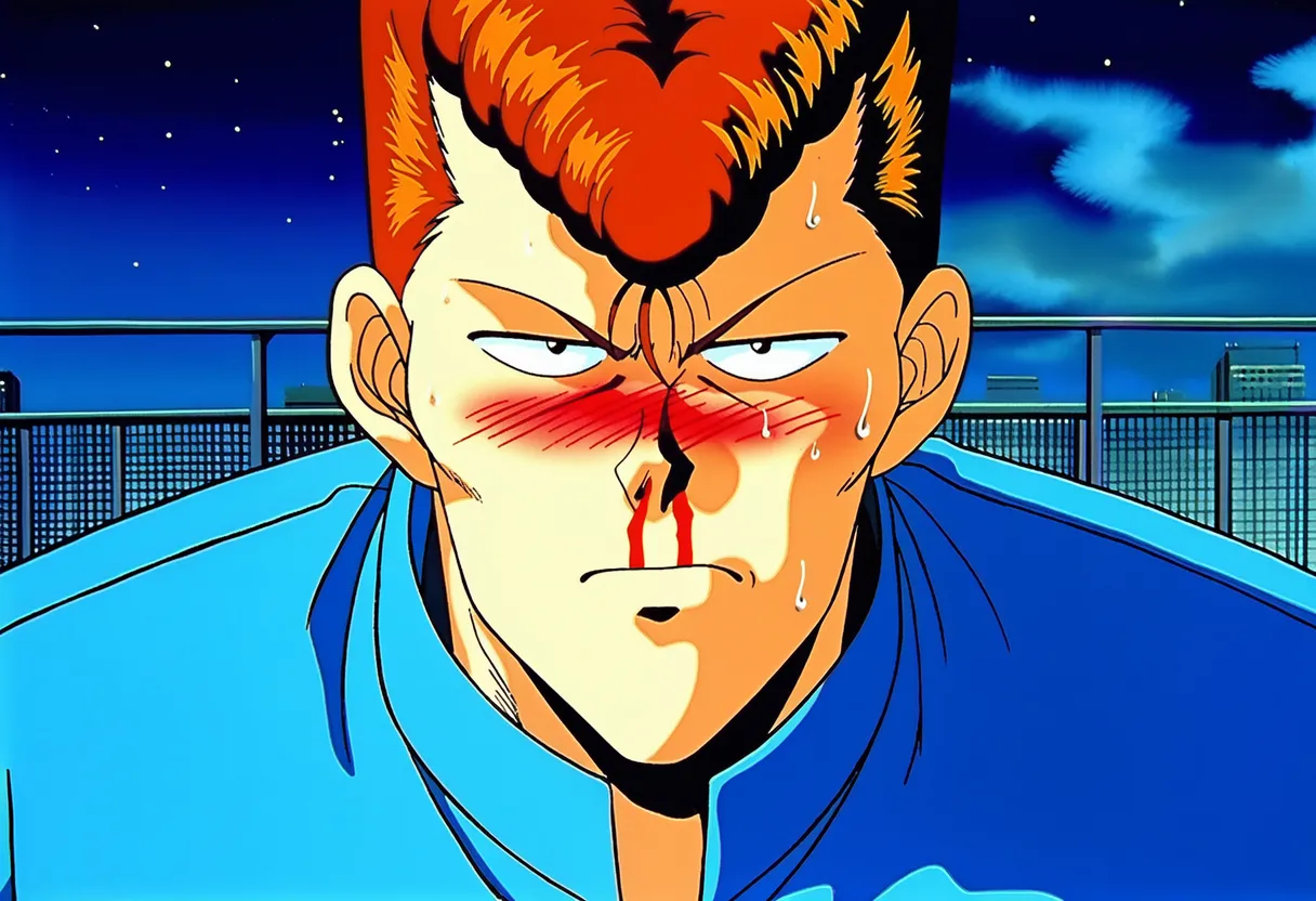 牡丹你以为你也是战力吗幽助打输你只会被大家强奸Yu Yu HakushoAI - Image 7