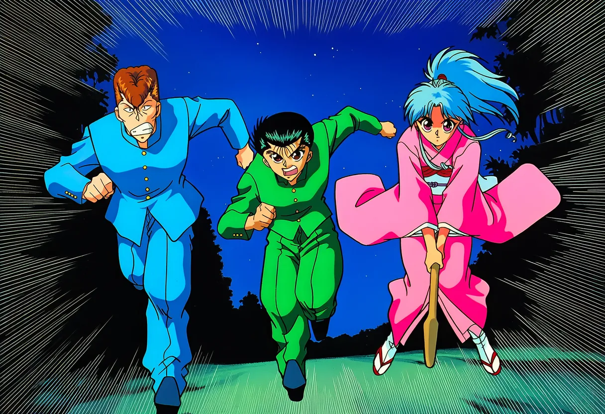 牡丹你以为你也是战力吗幽助打输你只会被大家强奸Yu Yu HakushoAI - Image 9