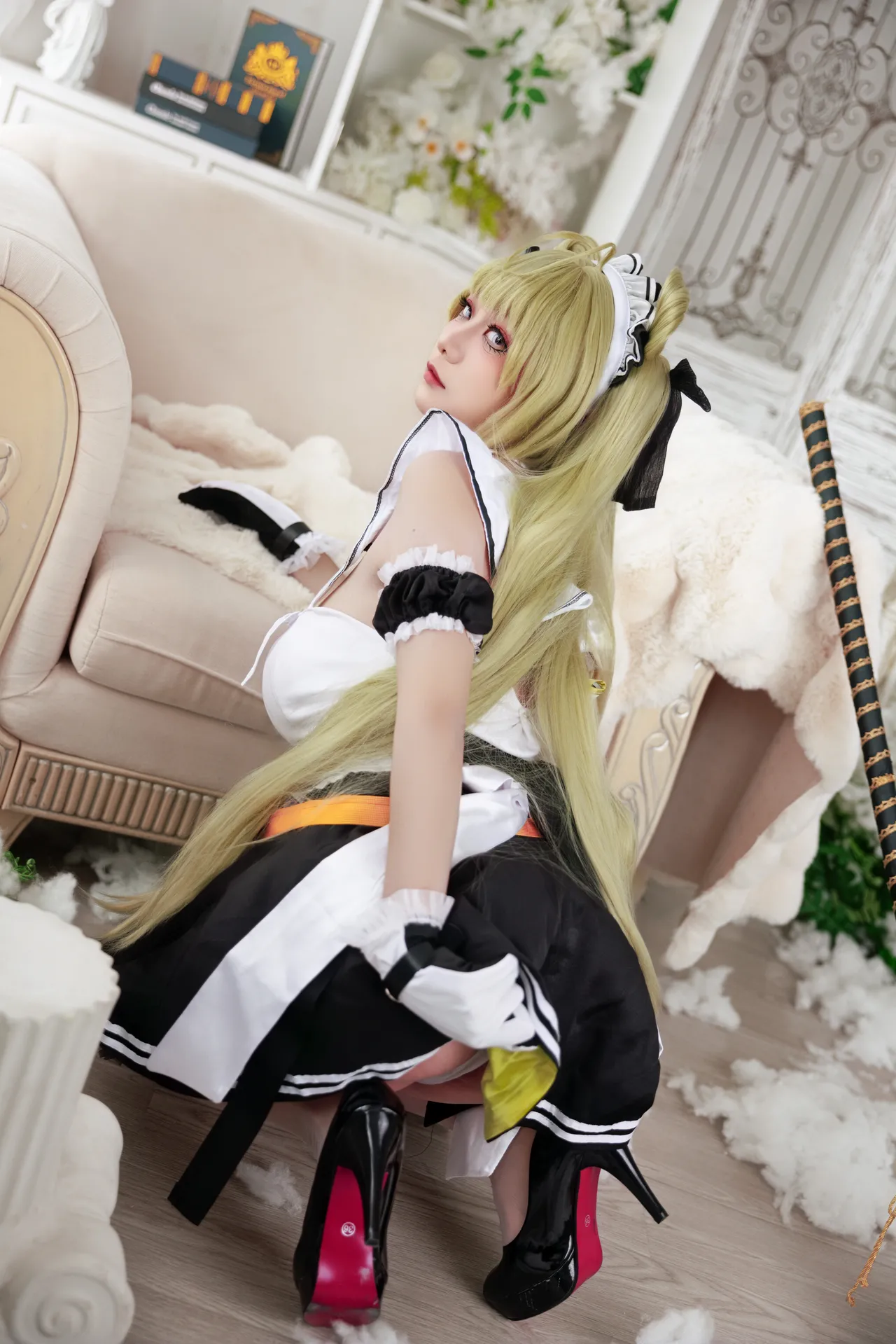 阿雪雪_yuki - 胜利女神妮姬 索达 女仆 - Image 23