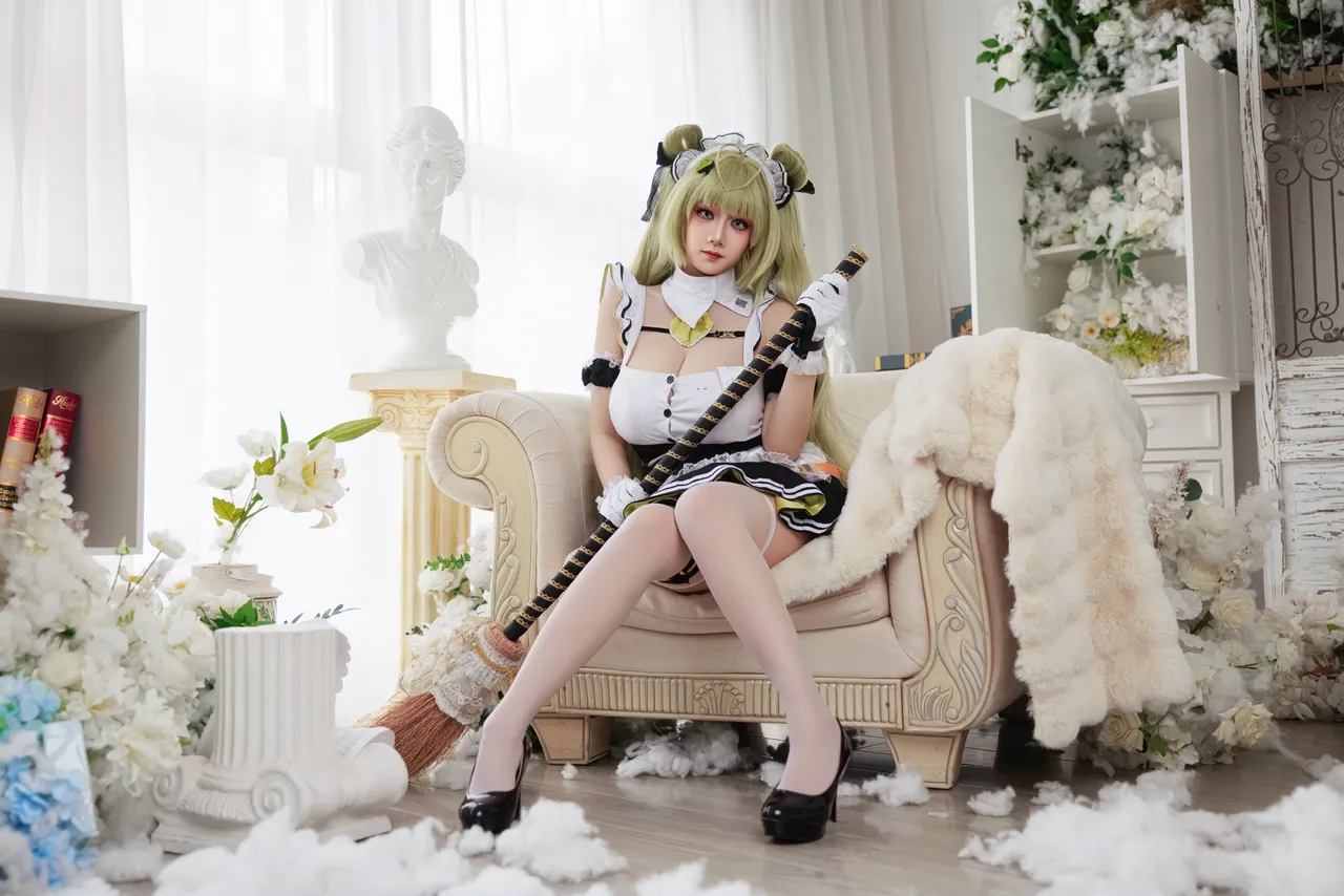 阿雪雪_yuki - 胜利女神妮姬 索达 女仆 - Image 4