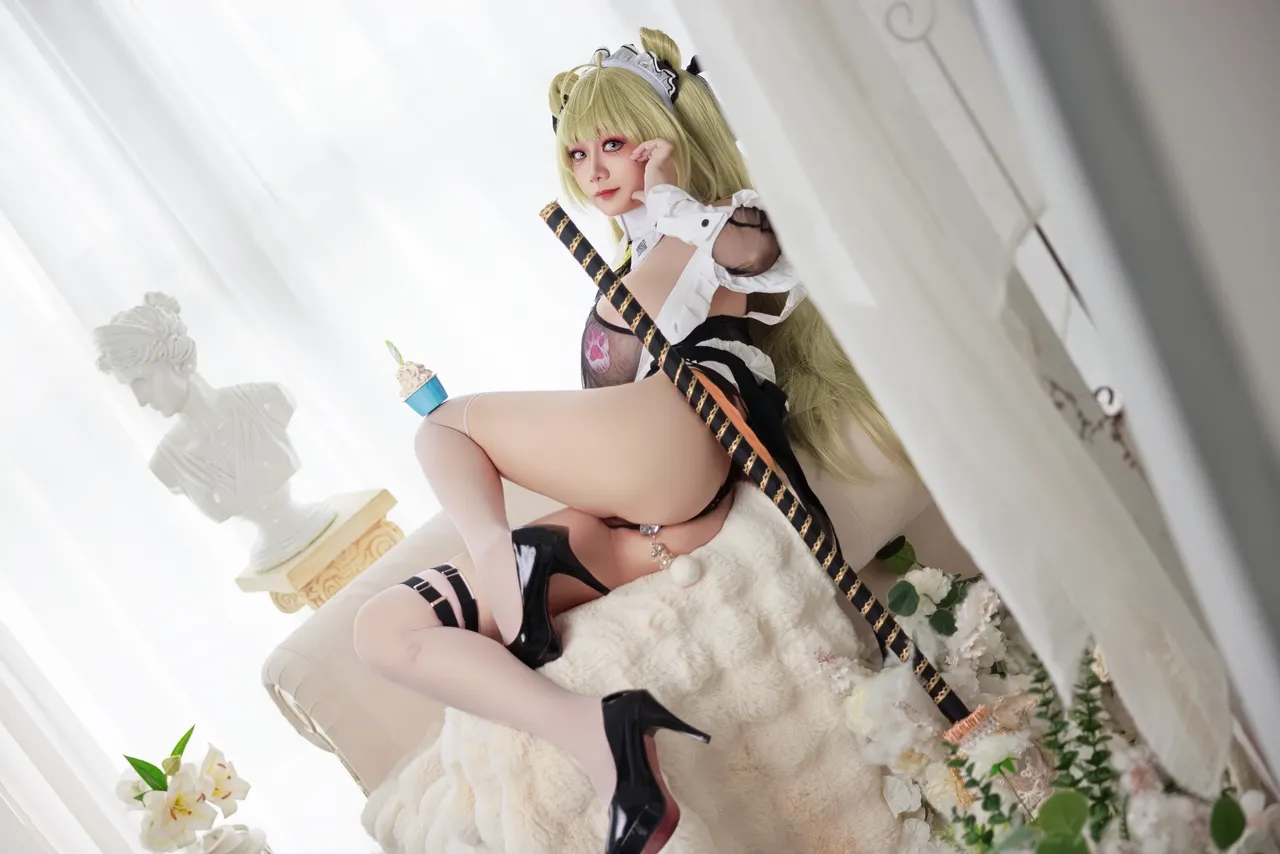 阿雪雪_yuki - 胜利女神妮姬 索达 女仆 - Image 47