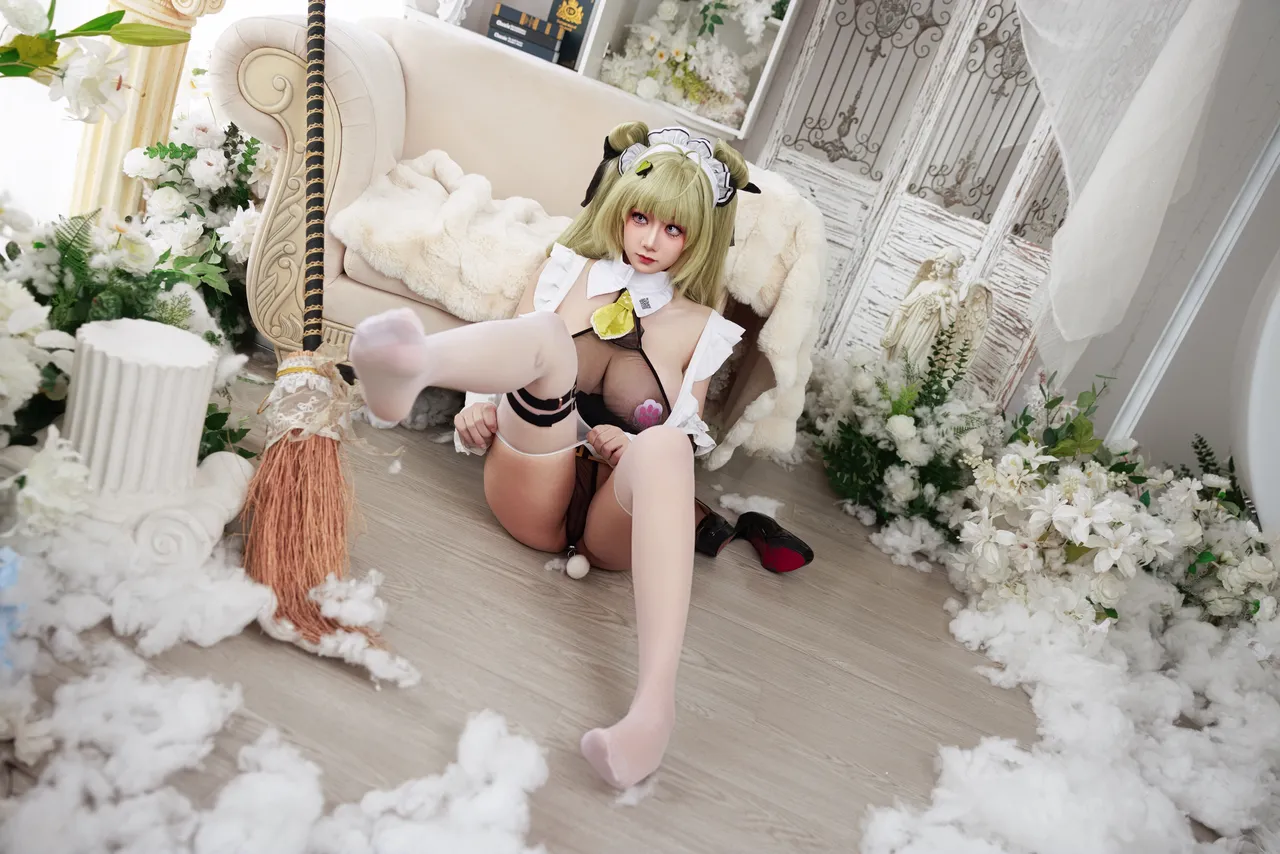 阿雪雪_yuki - 胜利女神妮姬 索达 女仆 - Image 52