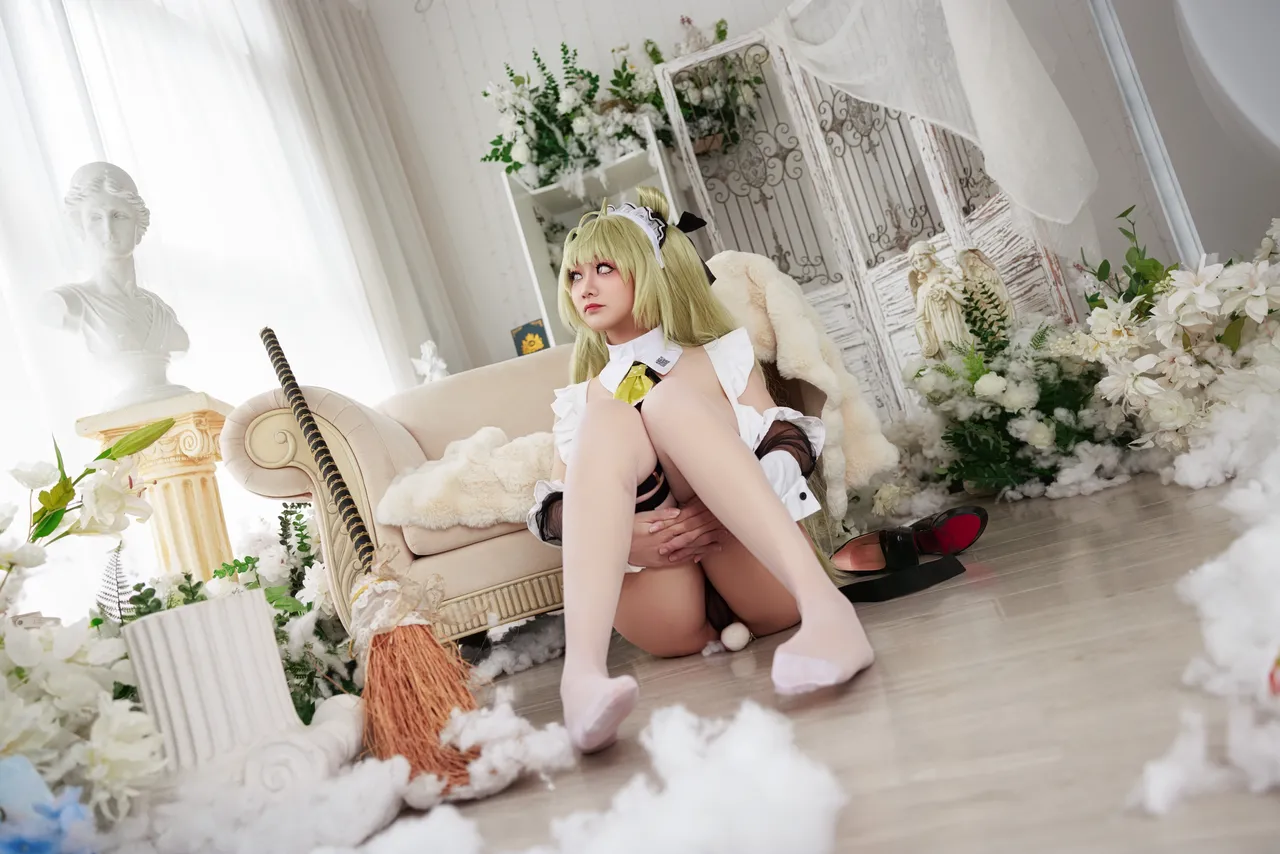 阿雪雪_yuki - 胜利女神妮姬 索达 女仆 - Image 55