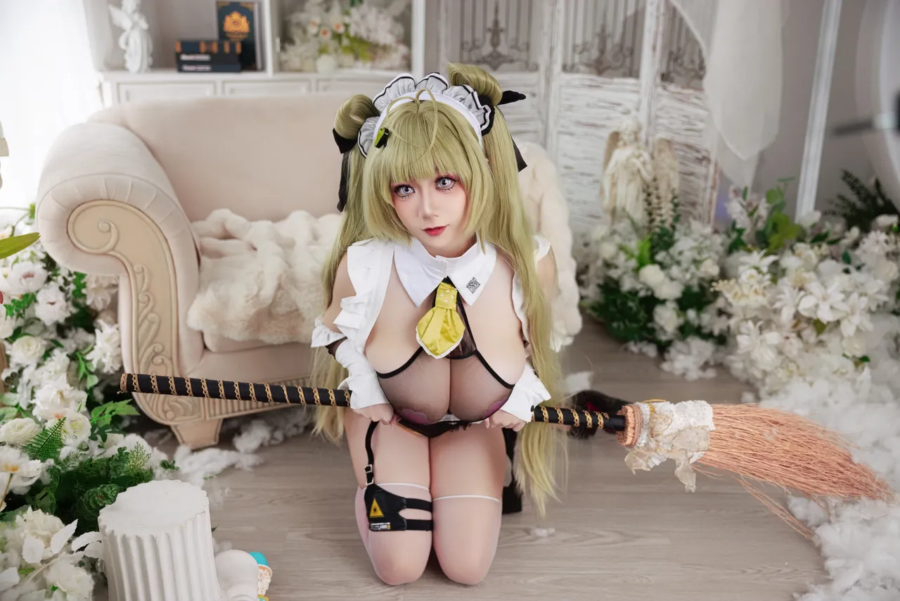 阿雪雪_yuki - 胜利女神妮姬 索达 女仆 - Image 62