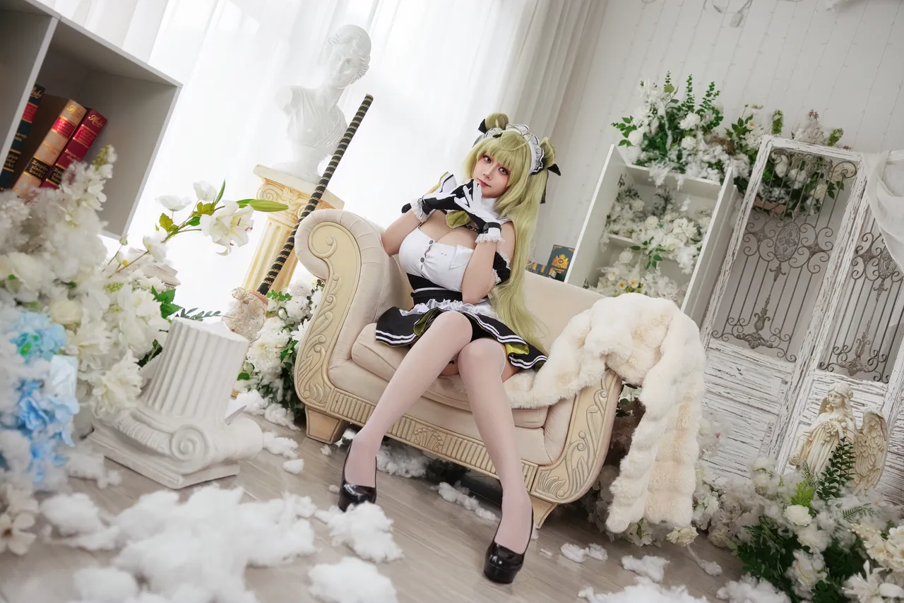 阿雪雪_yuki - 胜利女神妮姬 索达 女仆 - Image 8