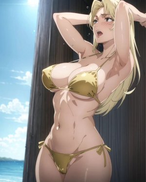 Yuki Tsukumo Gold Bikini - Page 11