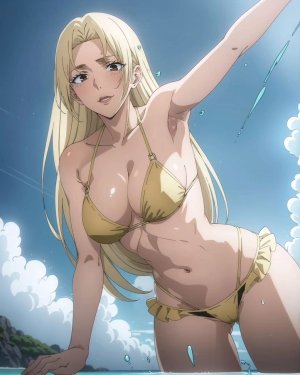 Yuki Tsukumo Gold Bikini - Page 13