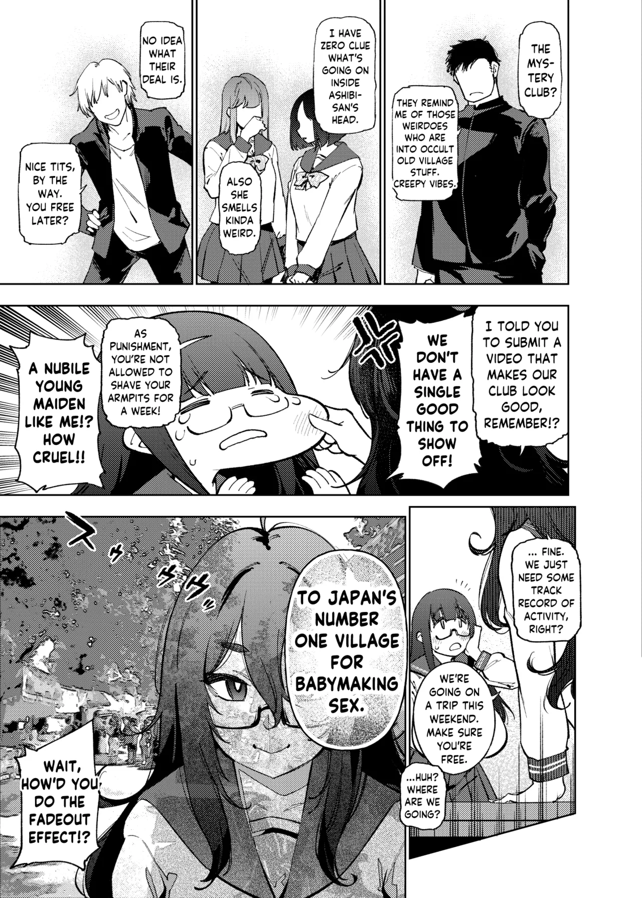 Yukikagerou KANZUME Himitsu Meikyuu Circle Kodakara Onsen de no Rankou Tanetsuke Taiken Houkoku The Mystery Unravelers Club Breeding Orgy Field Report from the Fertility Hot Springs English skibidibenki Digital - Image 6