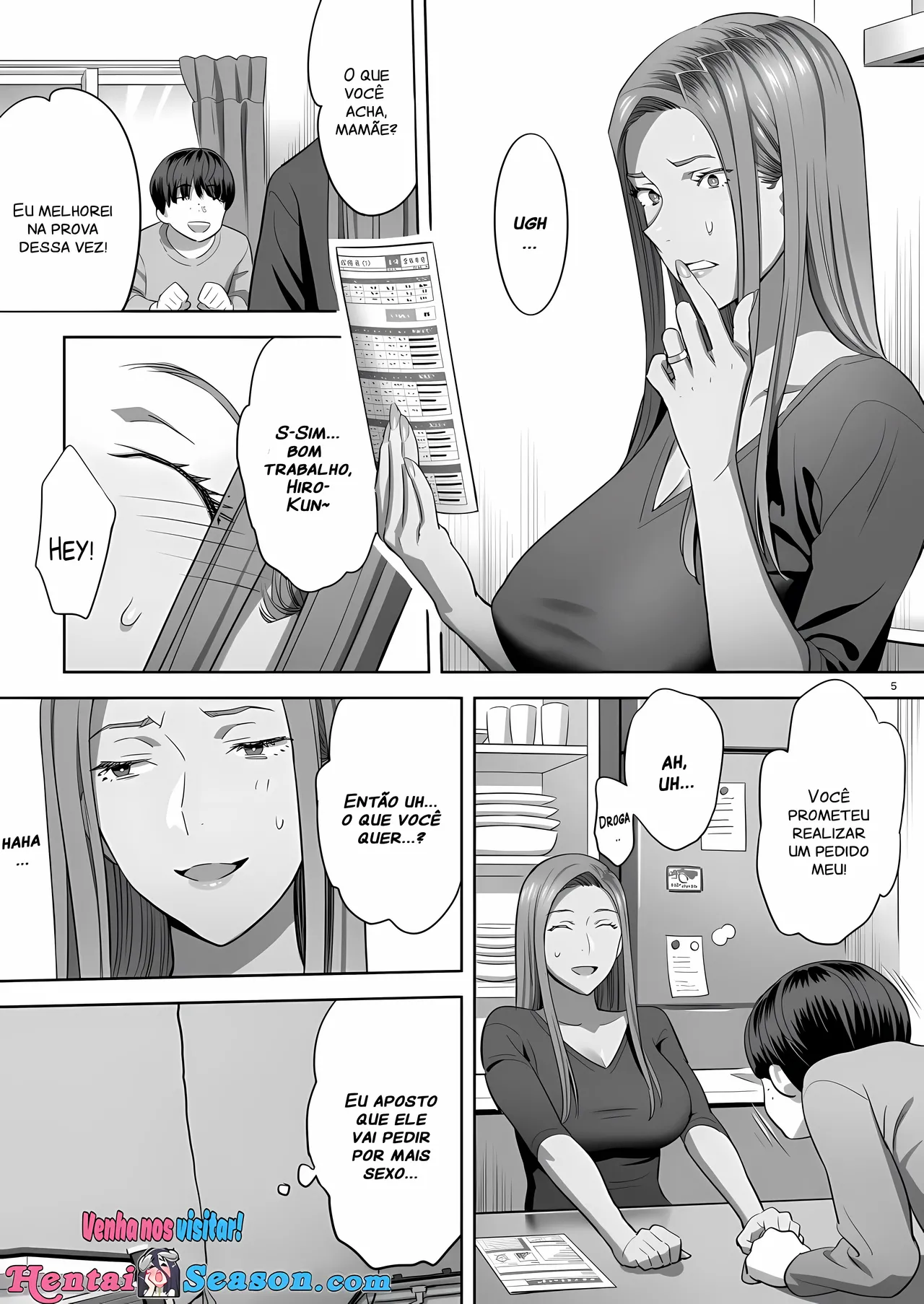 Yukiyoshi Mamizu Moto Gal Mama Ga Kyuu Ni Dekita Ken Portuguese-BR Upscale - Image 23