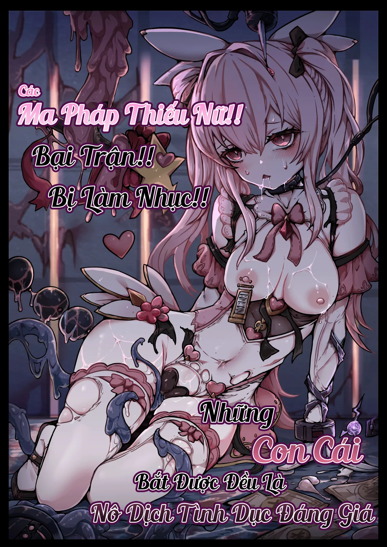 Yukiyuki Haiboku Ryoujoku Mahou Shoujo-tachi Toraeta Mesu wa Taisetsu na Seidorei Desu Các Ma Pháp Thiếu Nữ Bại Trận Bị Làm Nhục Những Con Cái Bắt Được Đều là Nô Dịch Tình Dục Đáng Giá Tiếng Việt Digital NaJung Translation - Image 1