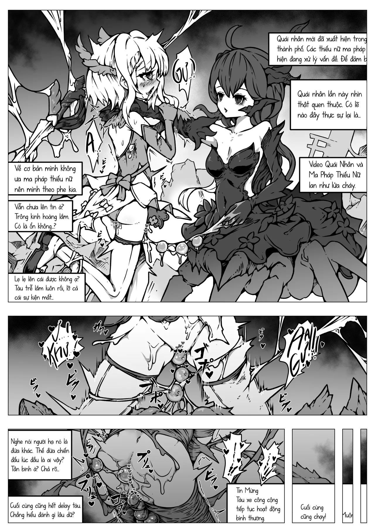 Yukiyuki Haiboku Ryoujoku Mahou Shoujo-tachi Toraeta Mesu wa Taisetsu na Seidorei Desu Các Ma Pháp Thiếu Nữ Bại Trận Bị Làm Nhục Những Con Cái Bắt Được Đều là Nô Dịch Tình Dục Đáng Giá Tiếng Việt Digital NaJung Translation - Image 11