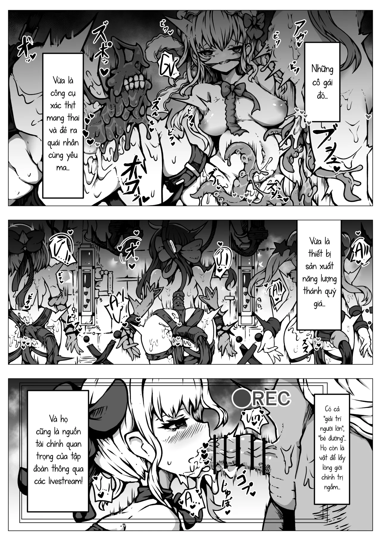 Yukiyuki Haiboku Ryoujoku Mahou Shoujo-tachi Toraeta Mesu wa Taisetsu na Seidorei Desu Các Ma Pháp Thiếu Nữ Bại Trận Bị Làm Nhục Những Con Cái Bắt Được Đều là Nô Dịch Tình Dục Đáng Giá Tiếng Việt Digital NaJung Translation - Image 15