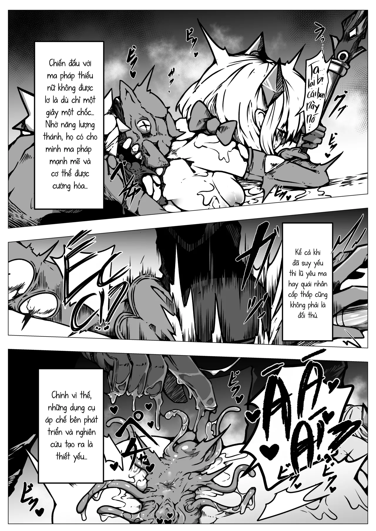 Yukiyuki Haiboku Ryoujoku Mahou Shoujo-tachi Toraeta Mesu wa Taisetsu na Seidorei Desu Các Ma Pháp Thiếu Nữ Bại Trận Bị Làm Nhục Những Con Cái Bắt Được Đều là Nô Dịch Tình Dục Đáng Giá Tiếng Việt Digital NaJung Translation - Image 24