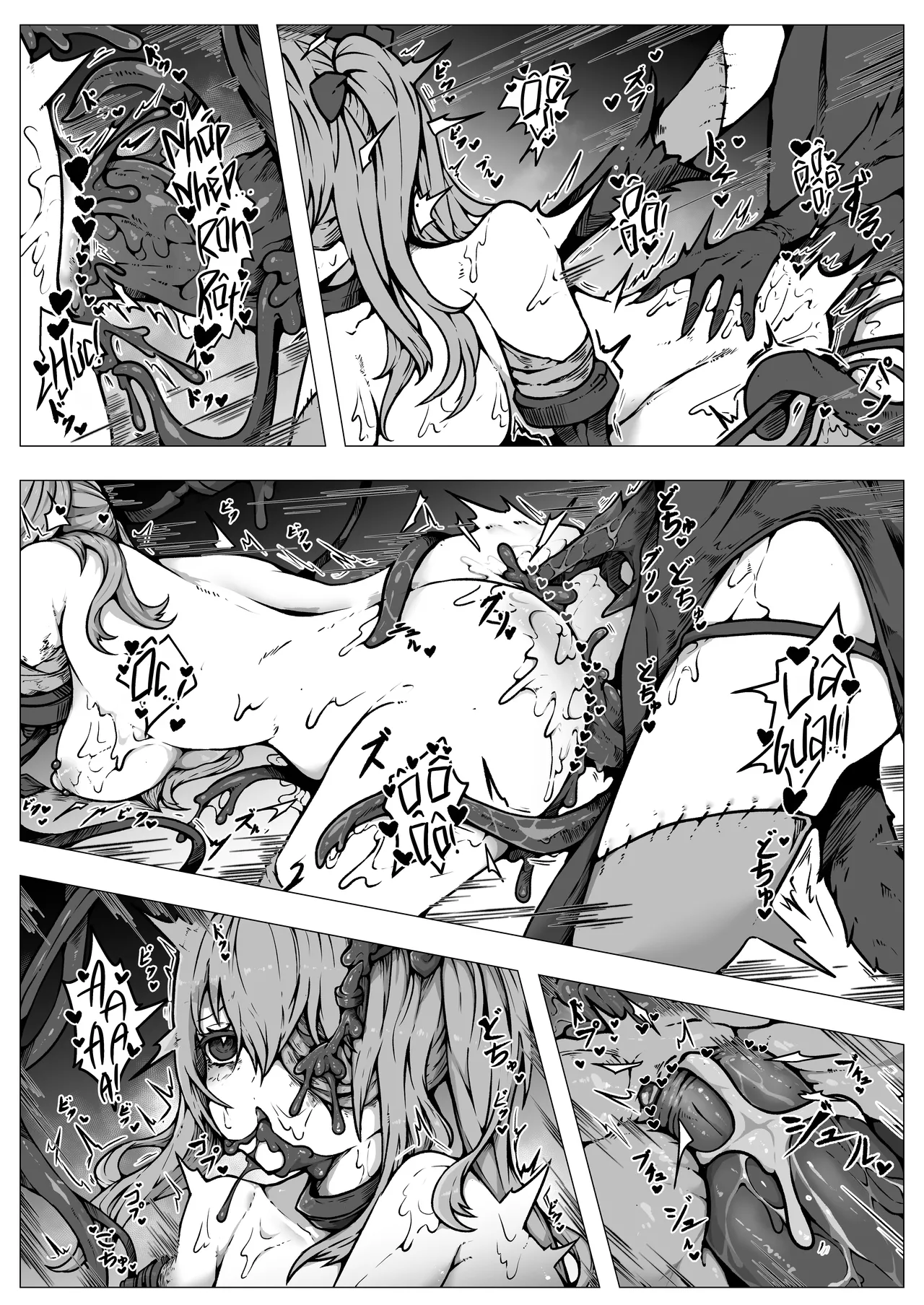 Yukiyuki Haiboku Ryoujoku Mahou Shoujo-tachi Toraeta Mesu wa Taisetsu na Seidorei Desu Các Ma Pháp Thiếu Nữ Bại Trận Bị Làm Nhục Những Con Cái Bắt Được Đều là Nô Dịch Tình Dục Đáng Giá Tiếng Việt Digital NaJung Translation - Image 42