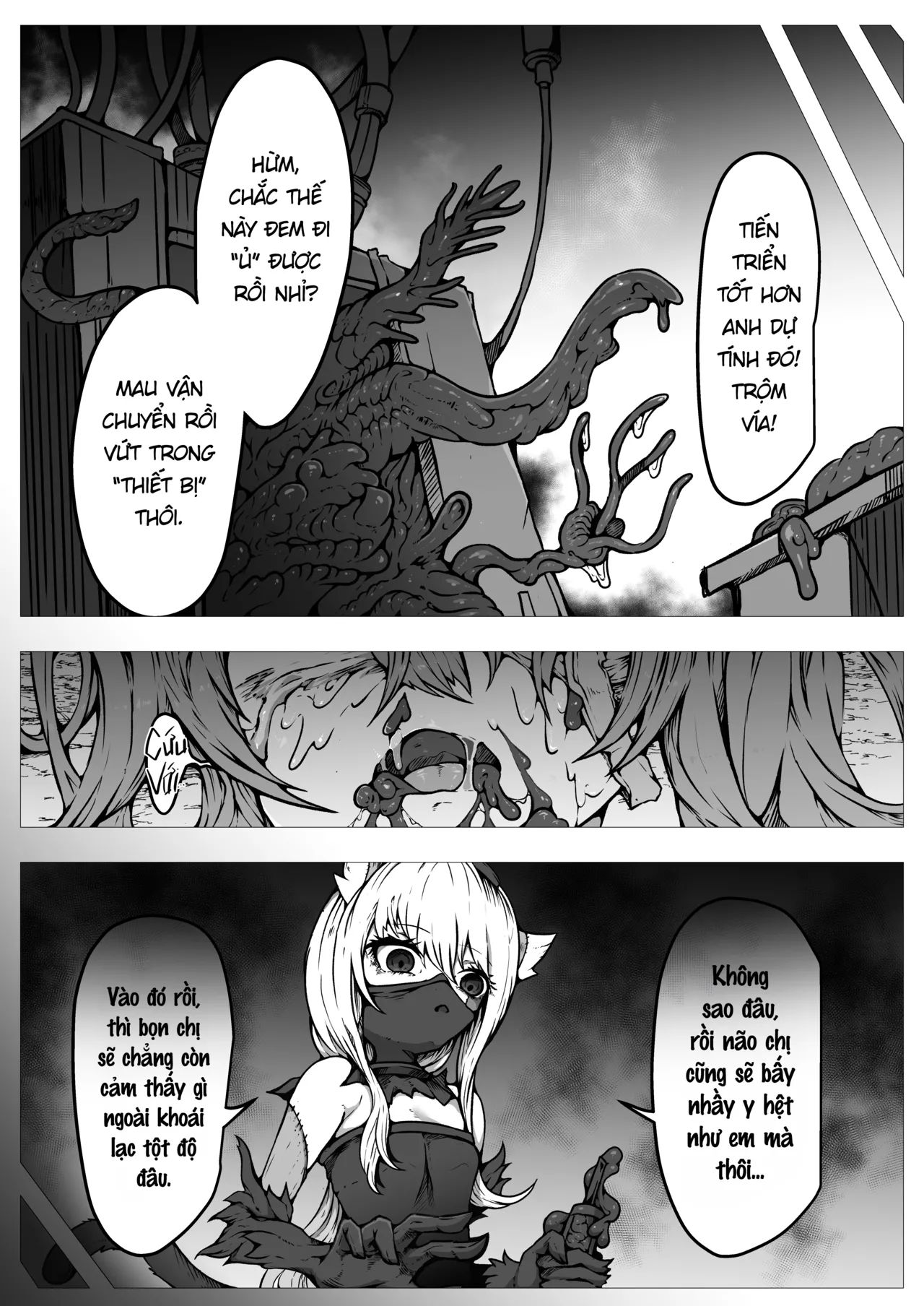 Yukiyuki Haiboku Ryoujoku Mahou Shoujo-tachi Toraeta Mesu wa Taisetsu na Seidorei Desu Các Ma Pháp Thiếu Nữ Bại Trận Bị Làm Nhục Những Con Cái Bắt Được Đều là Nô Dịch Tình Dục Đáng Giá Tiếng Việt Digital NaJung Translation - Image 46