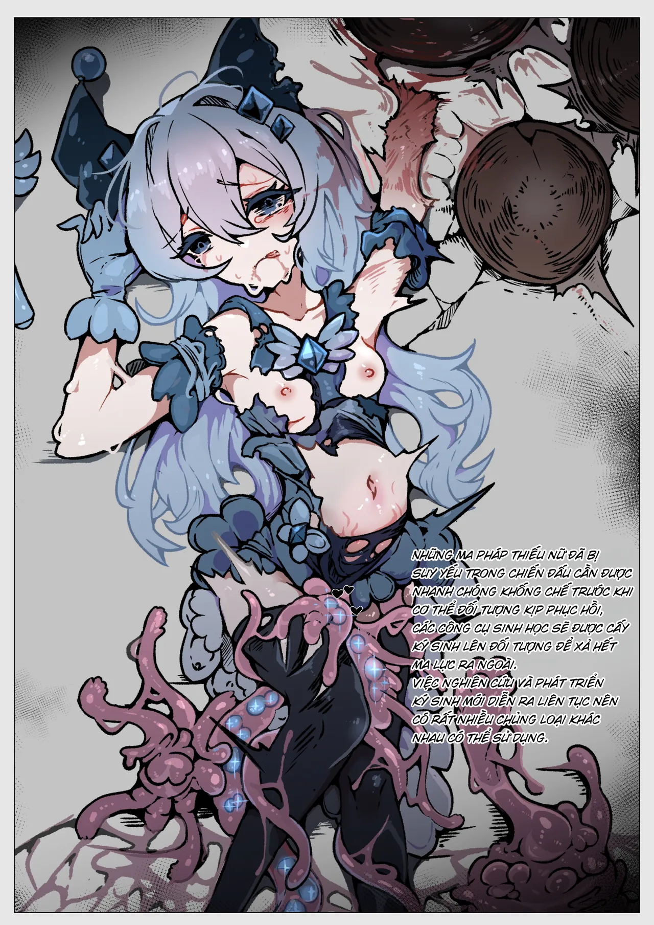 Yukiyuki Haiboku Ryoujoku Mahou Shoujo-tachi Toraeta Mesu wa Taisetsu na Seidorei Desu Các Ma Pháp Thiếu Nữ Bại Trận Bị Làm Nhục Những Con Cái Bắt Được Đều là Nô Dịch Tình Dục Đáng Giá Tiếng Việt Digital NaJung Translation - Image 57