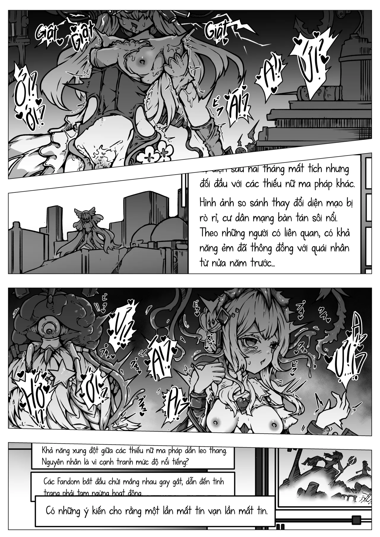 Yukiyuki Haiboku Ryoujoku Mahou Shoujo-tachi Toraeta Mesu wa Taisetsu na Seidorei Desu Các Ma Pháp Thiếu Nữ Bại Trận Bị Làm Nhục Những Con Cái Bắt Được Đều là Nô Dịch Tình Dục Đáng Giá Tiếng Việt Digital NaJung Translation - Image 9