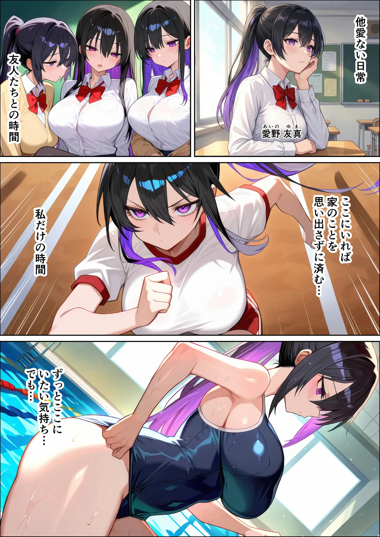 Yuma factory Saiaino osananajimiga nandomo nandomo haramasarete ninshinsuru ohanashi Saotome yuma hen - Image 166