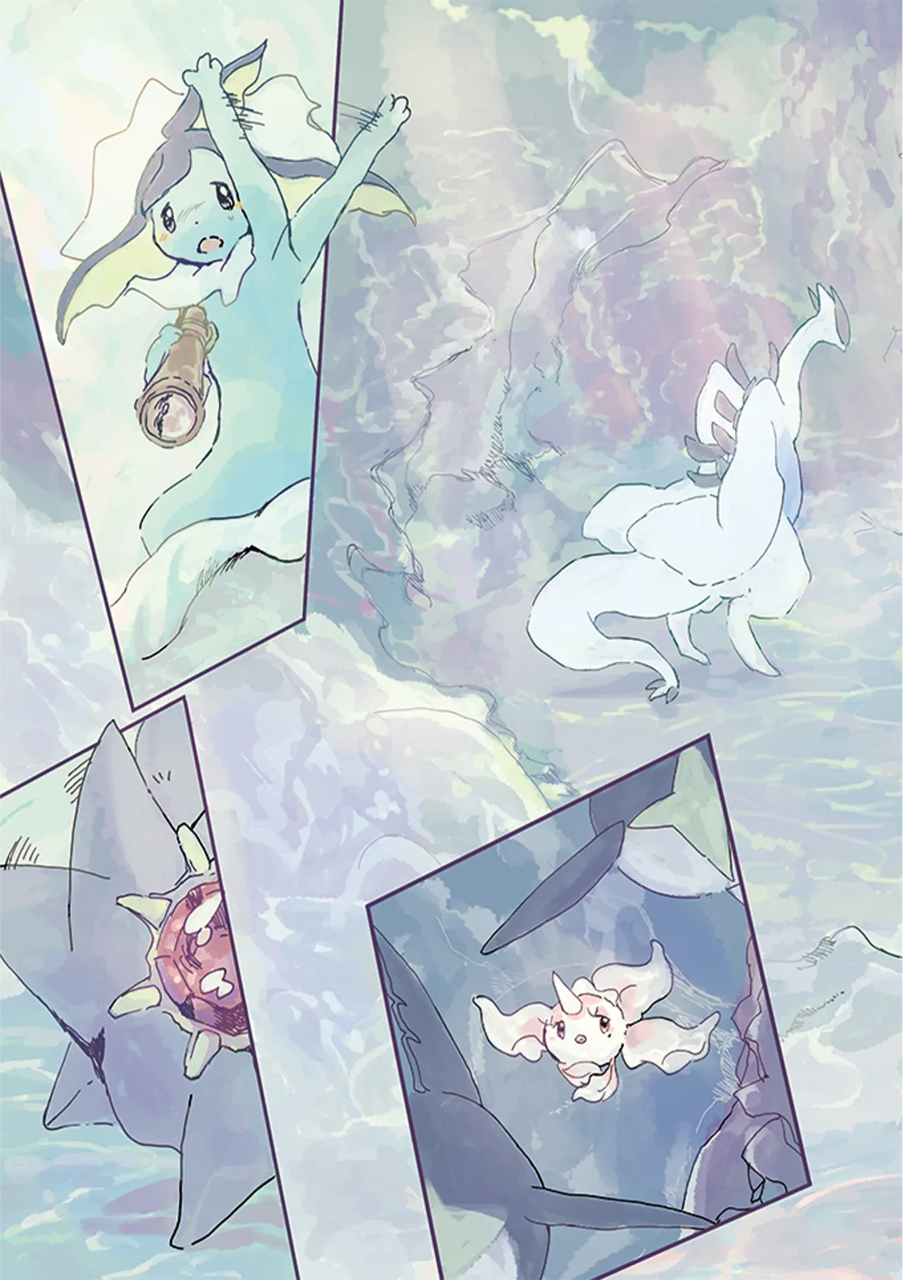 ゆらのyuranoいつか星の降る海でSomeday,on the Star Falling Sea于星辰垂落之海PokemonChinese林观汉化 - Image 304